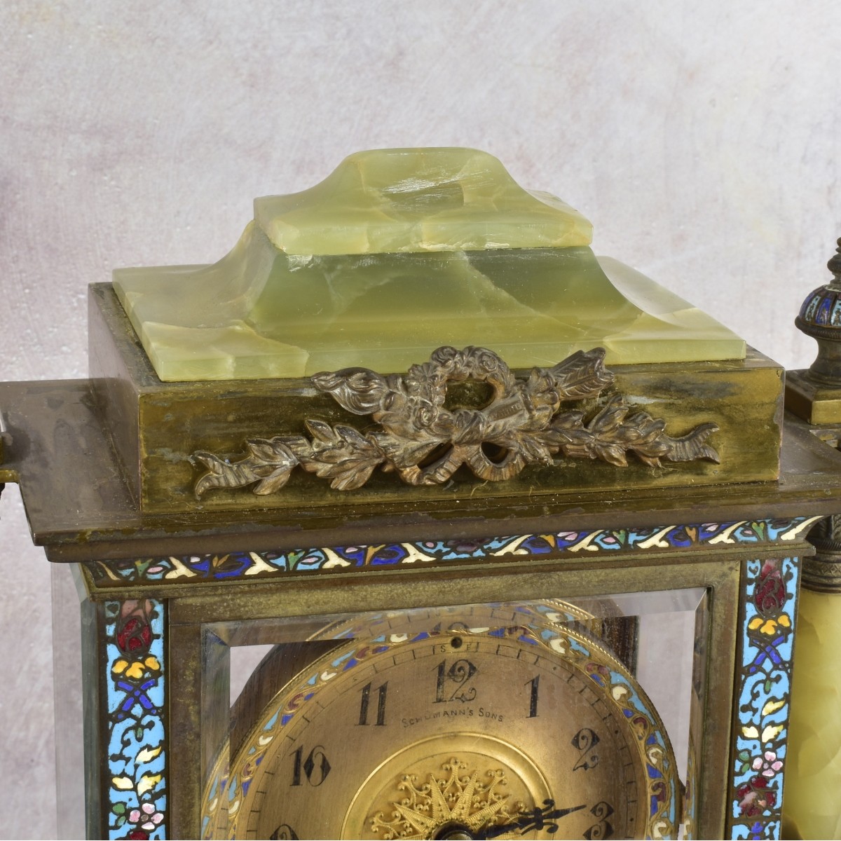 French Samuel Marti Mantle Clock.