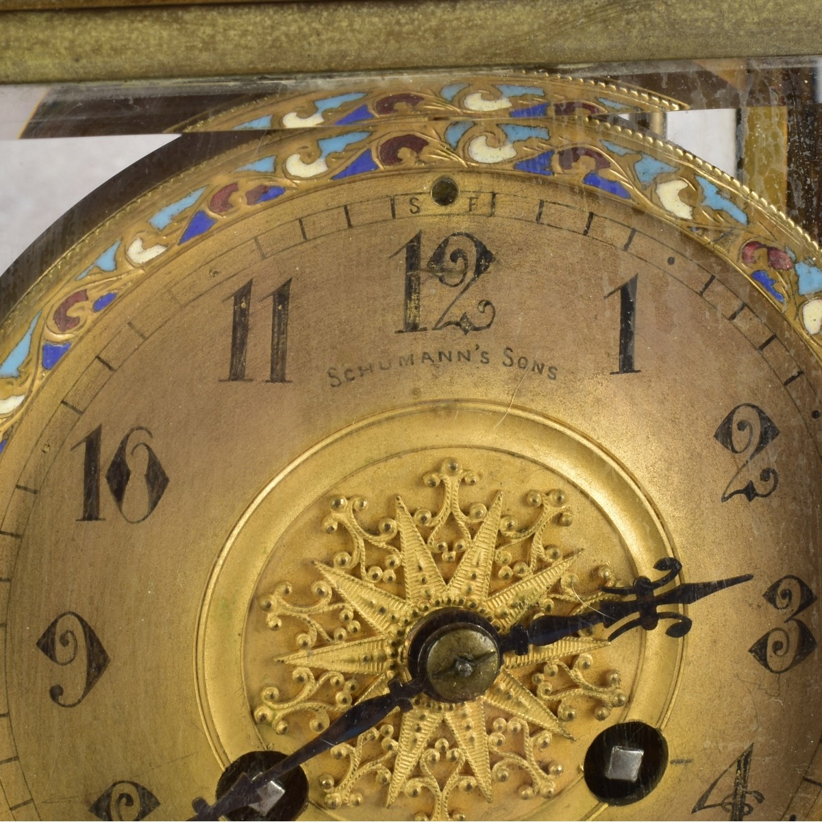 French Samuel Marti Mantle Clock.