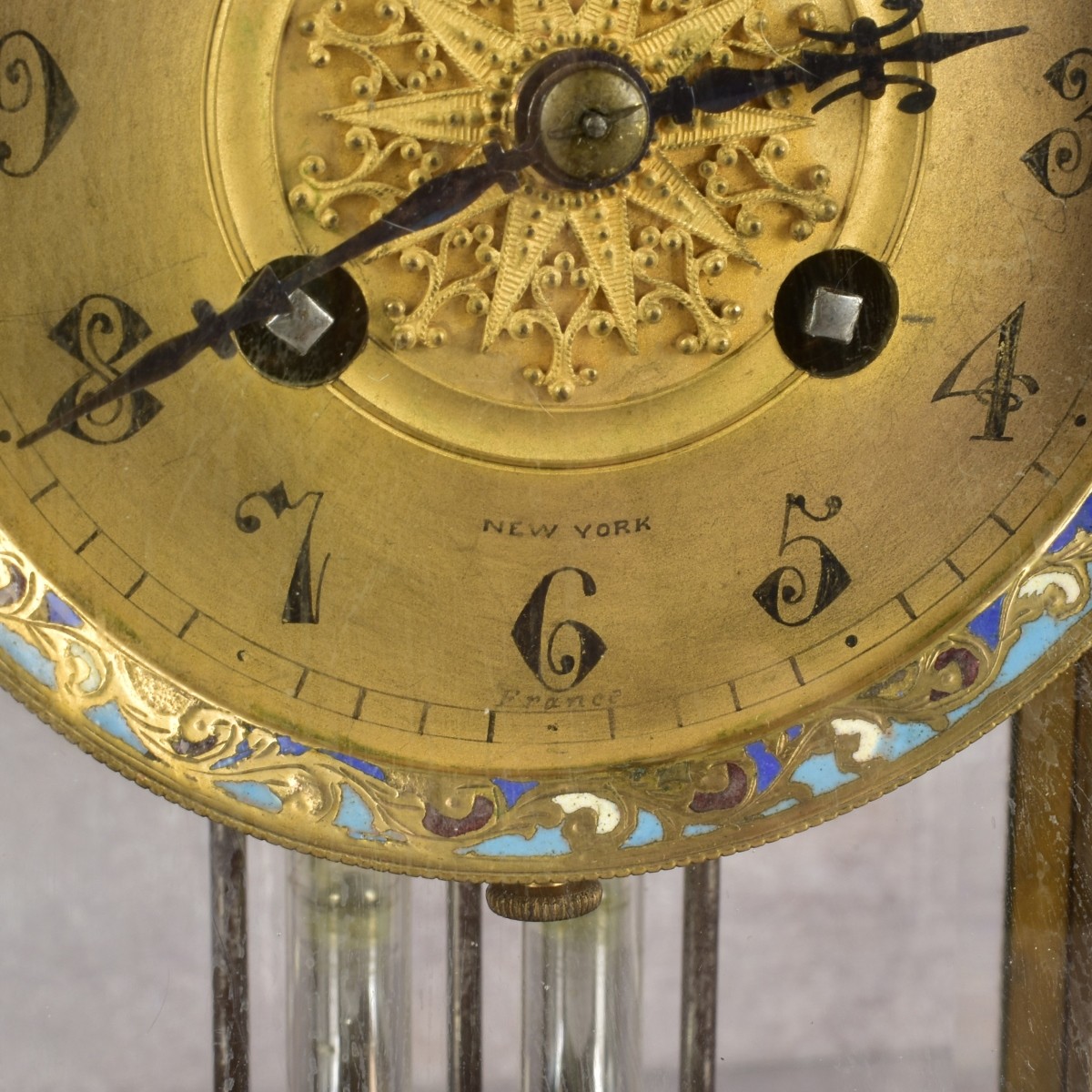 French Samuel Marti Mantle Clock.