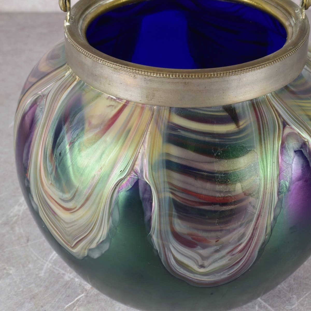 Loetz Art Nouveau Art Glass