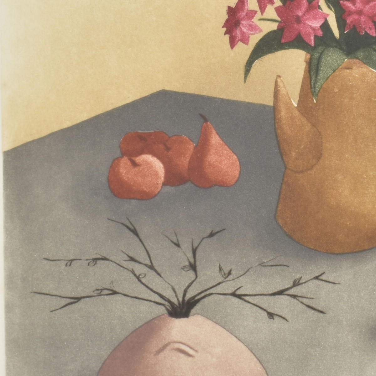 Framed Colored Lithographs