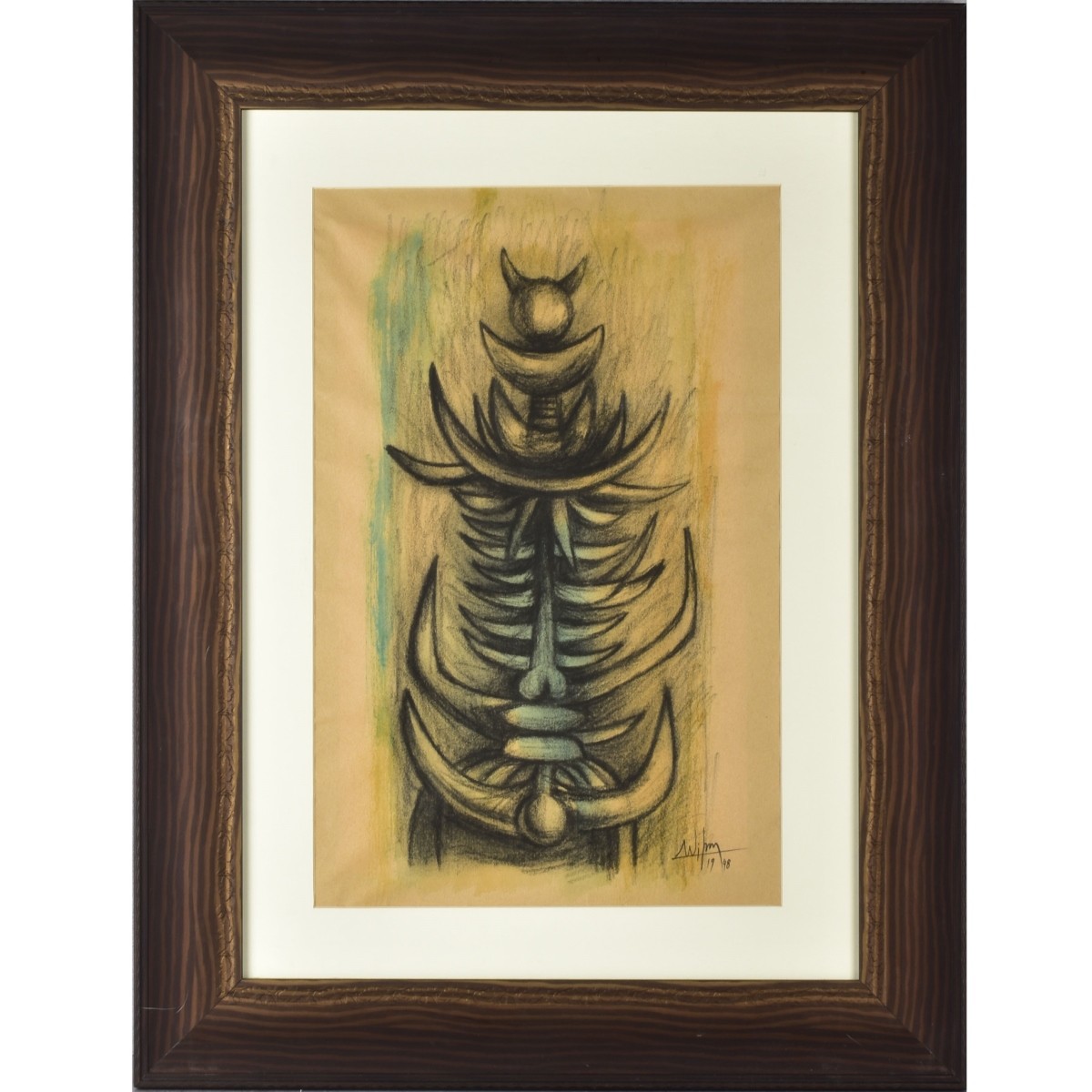 Attributed: Wilfredo Lam, Cuban (1902-1982)