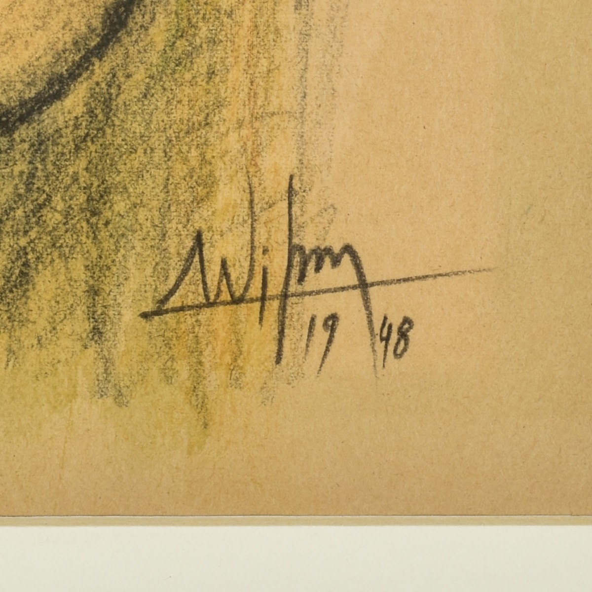 Attributed: Wilfredo Lam, Cuban (1902-1982)