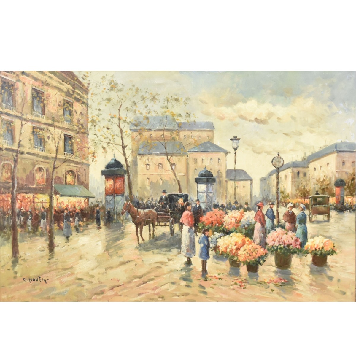 Parisian Street Scene