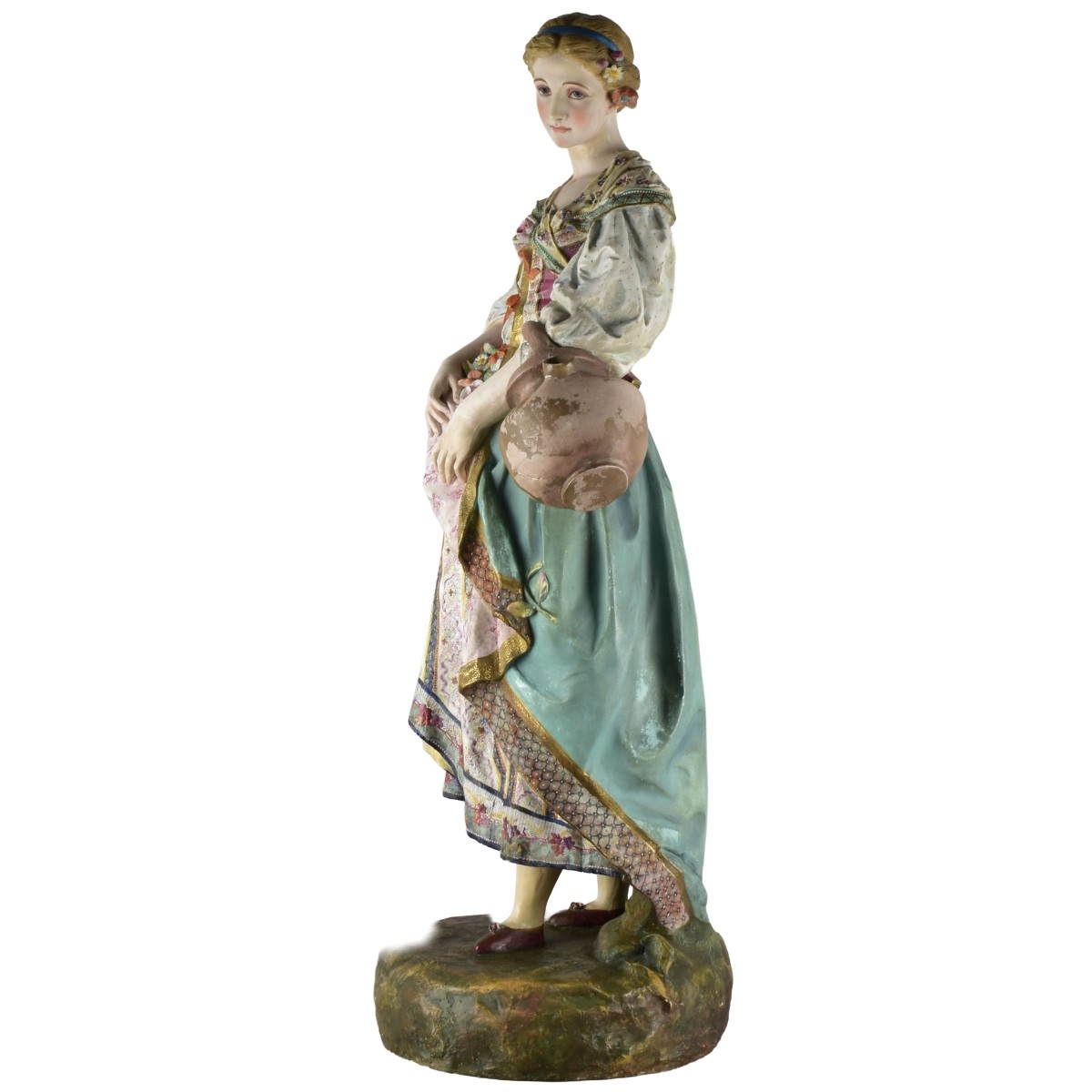 Large French Bisque Sculpture