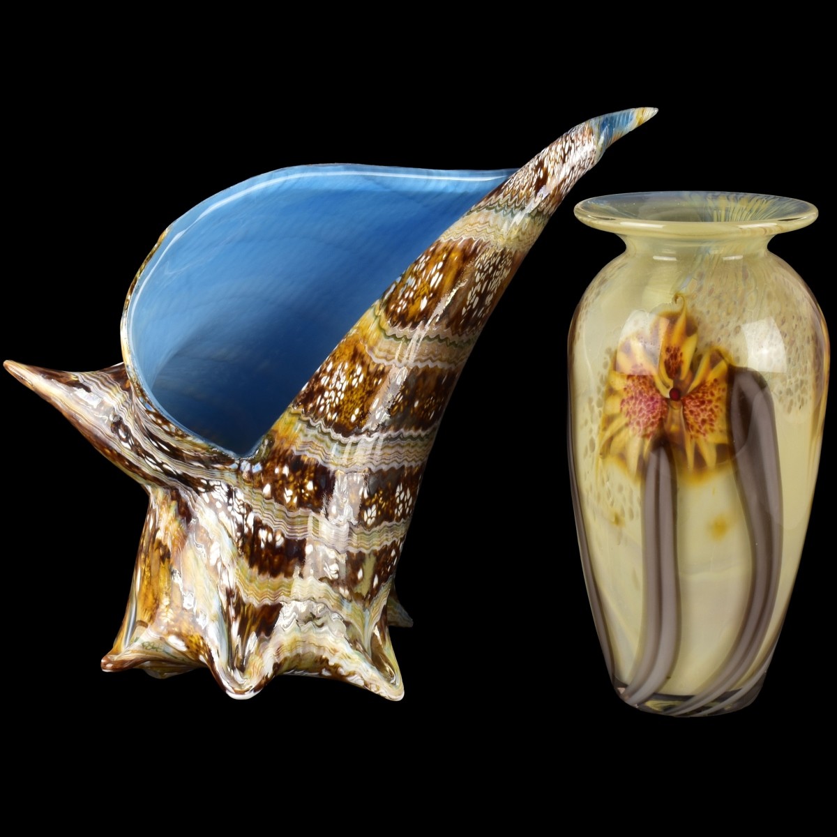 Modern Art Glass Pieces