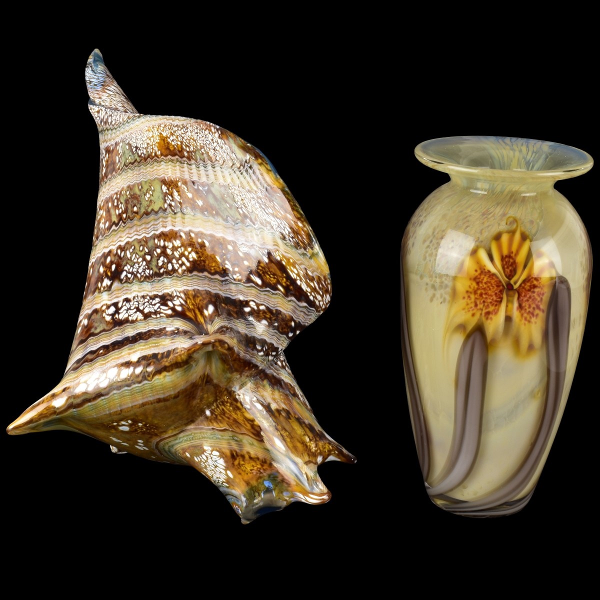 Modern Art Glass Pieces