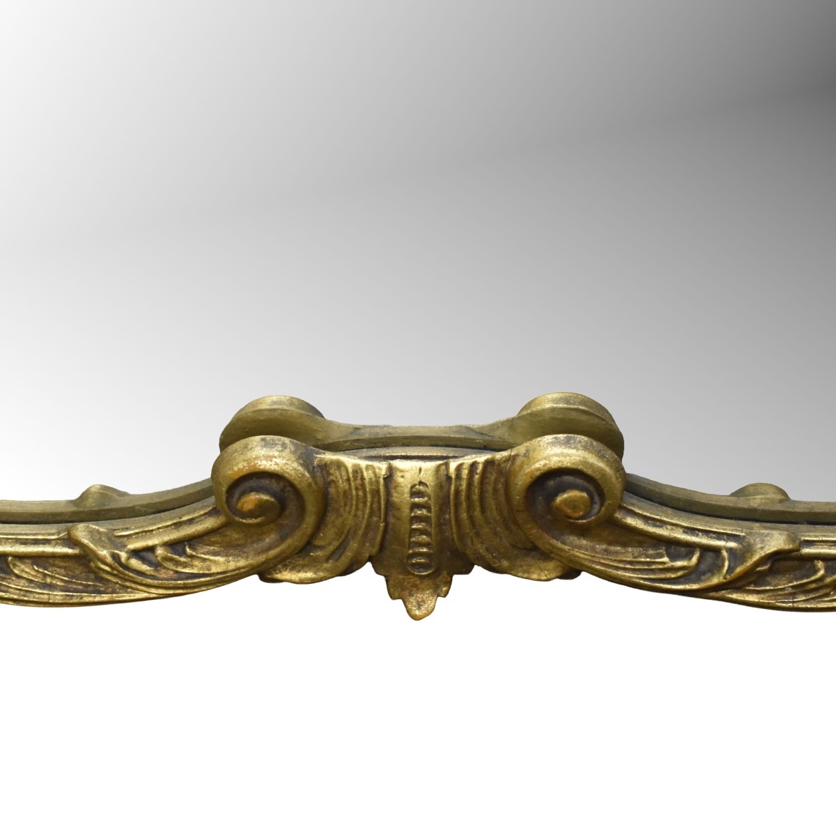 French Rococo Style Gilt Wood Mirror