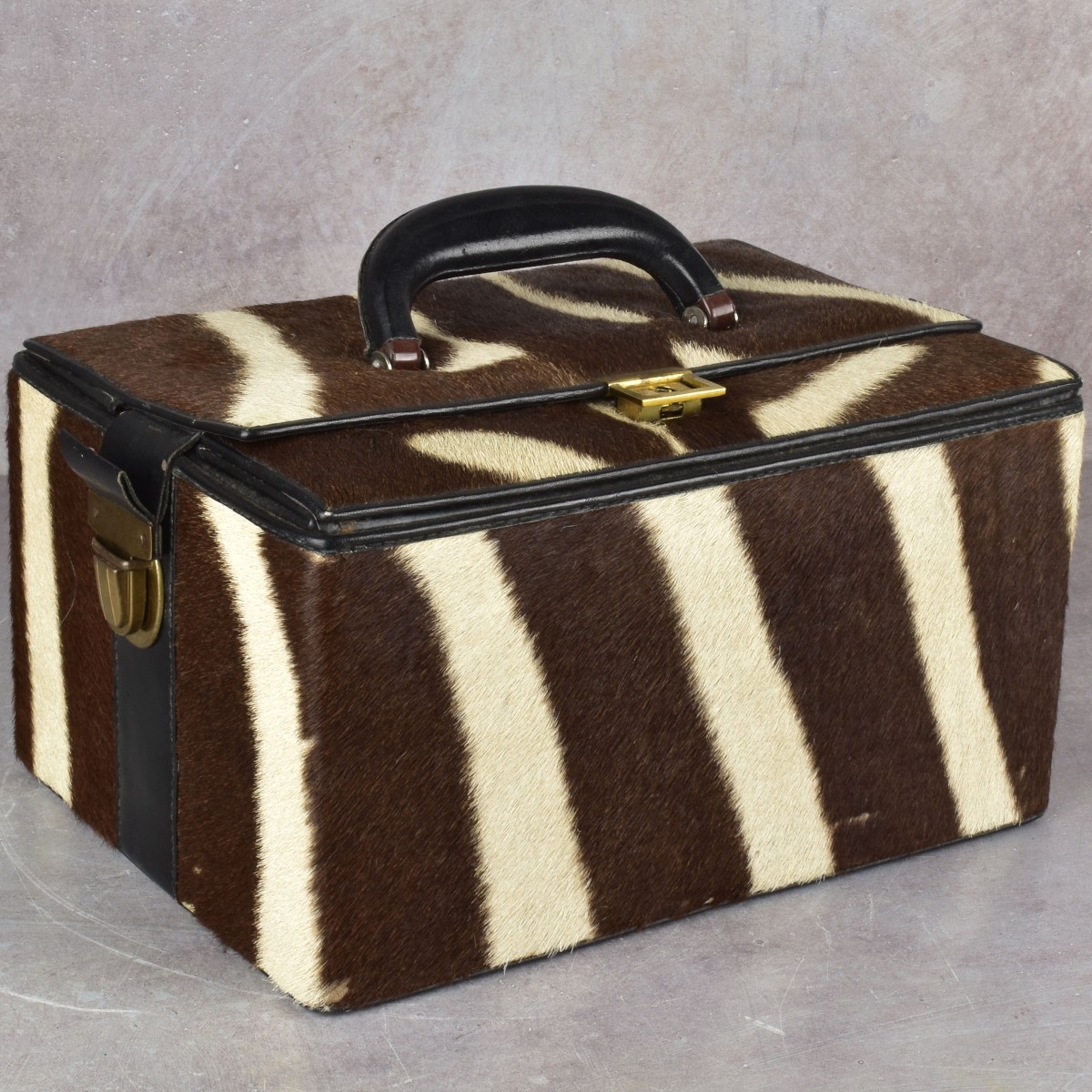 Zebra Skin Travel Case