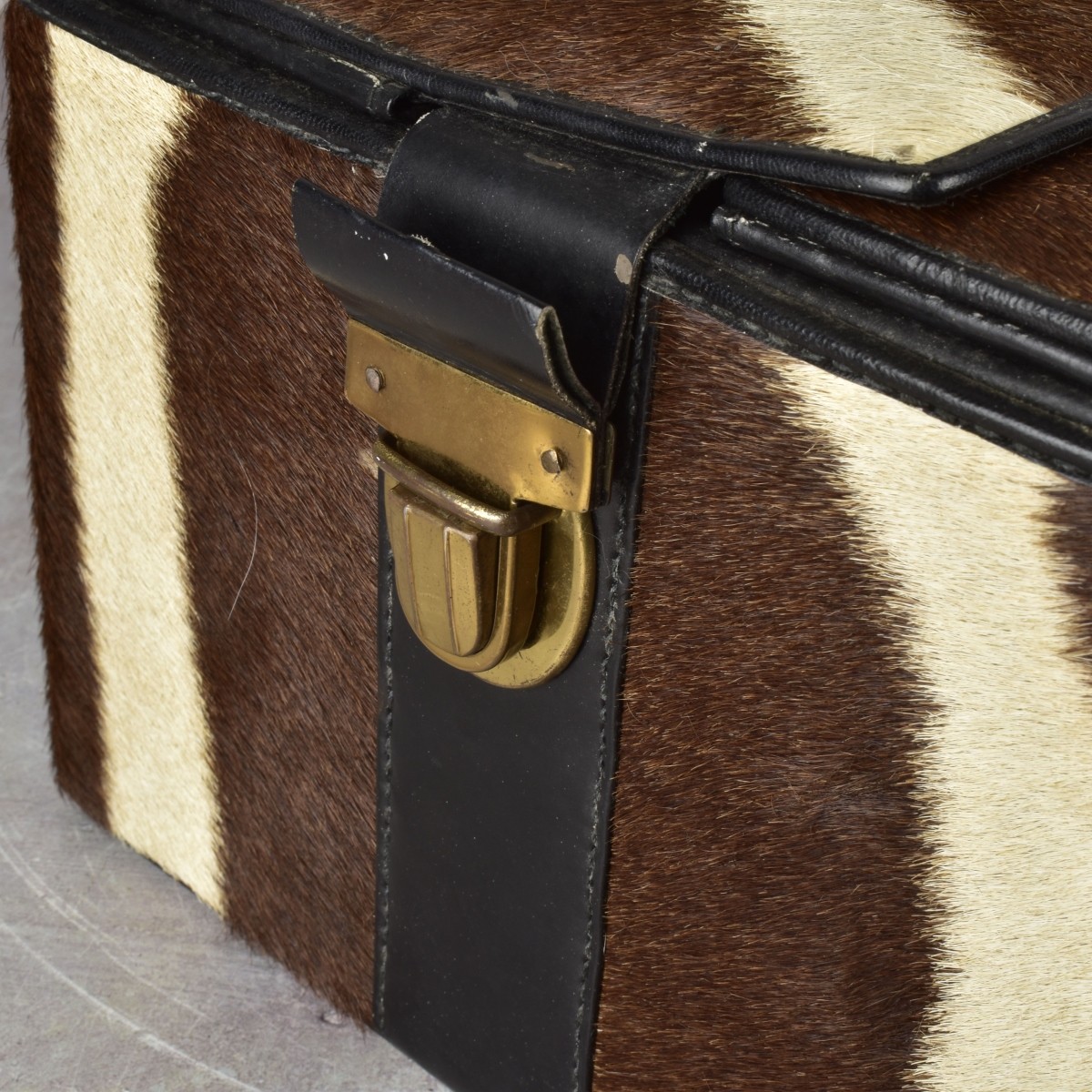 Zebra Skin Travel Case