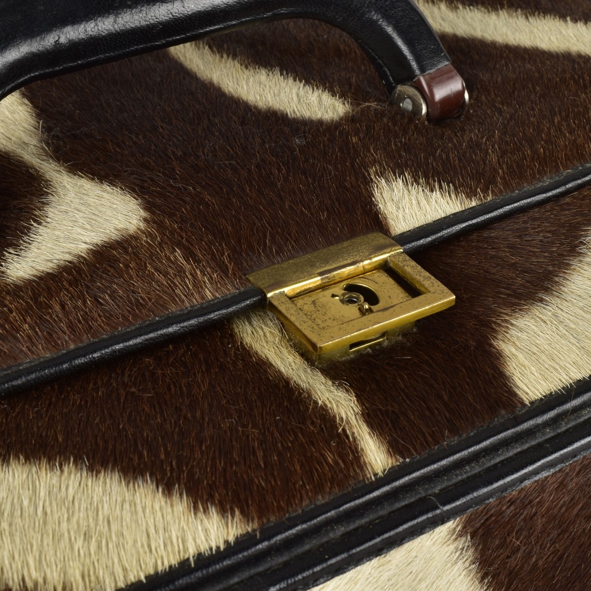 Zebra Skin Travel Case