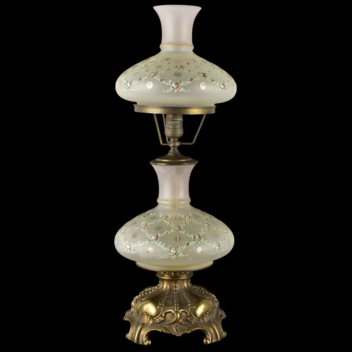 Vintage Victorian Table Lamp