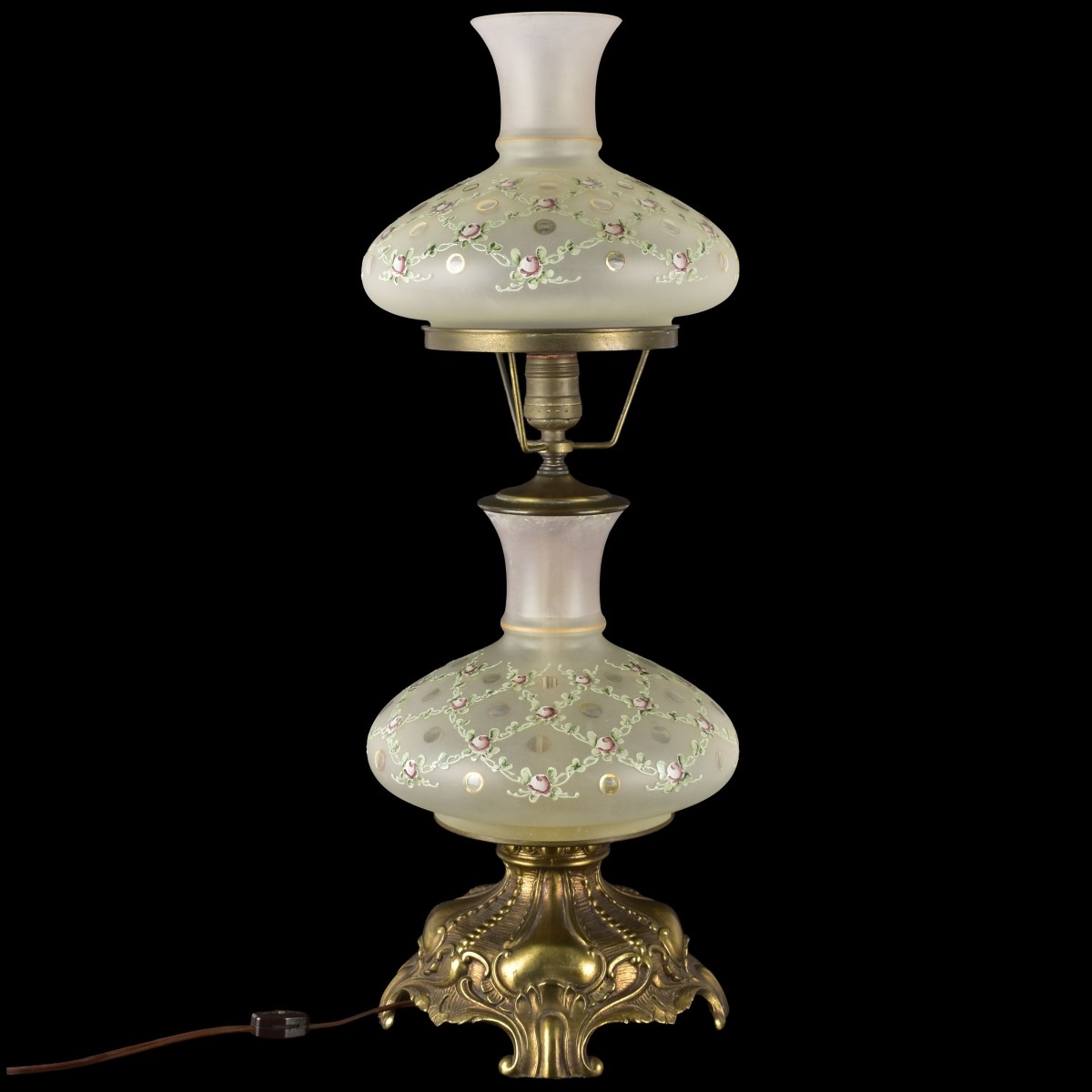 Vintage Victorian Table Lamp