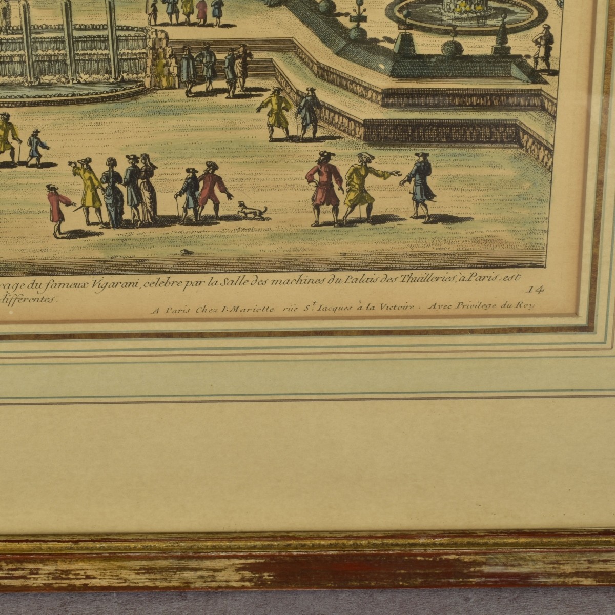 18th Century Versailles Garden Engravings