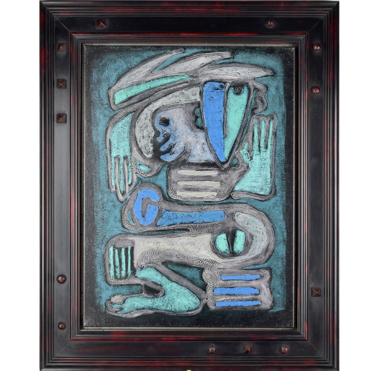 Attrib. to: Dimitri Batoev Modern Abstract Giclee