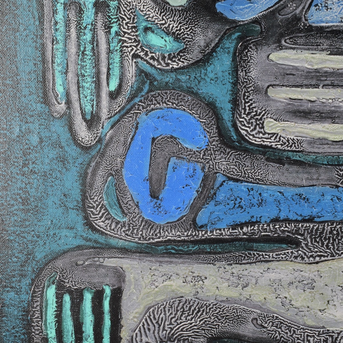 Attrib. to: Dimitri Batoev Modern Abstract Giclee