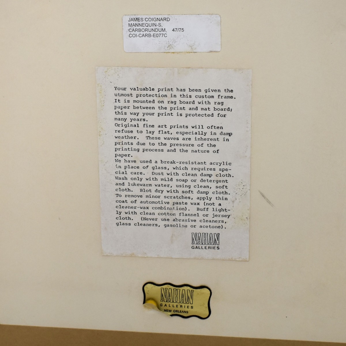 James Coignard, French (1925-2008)