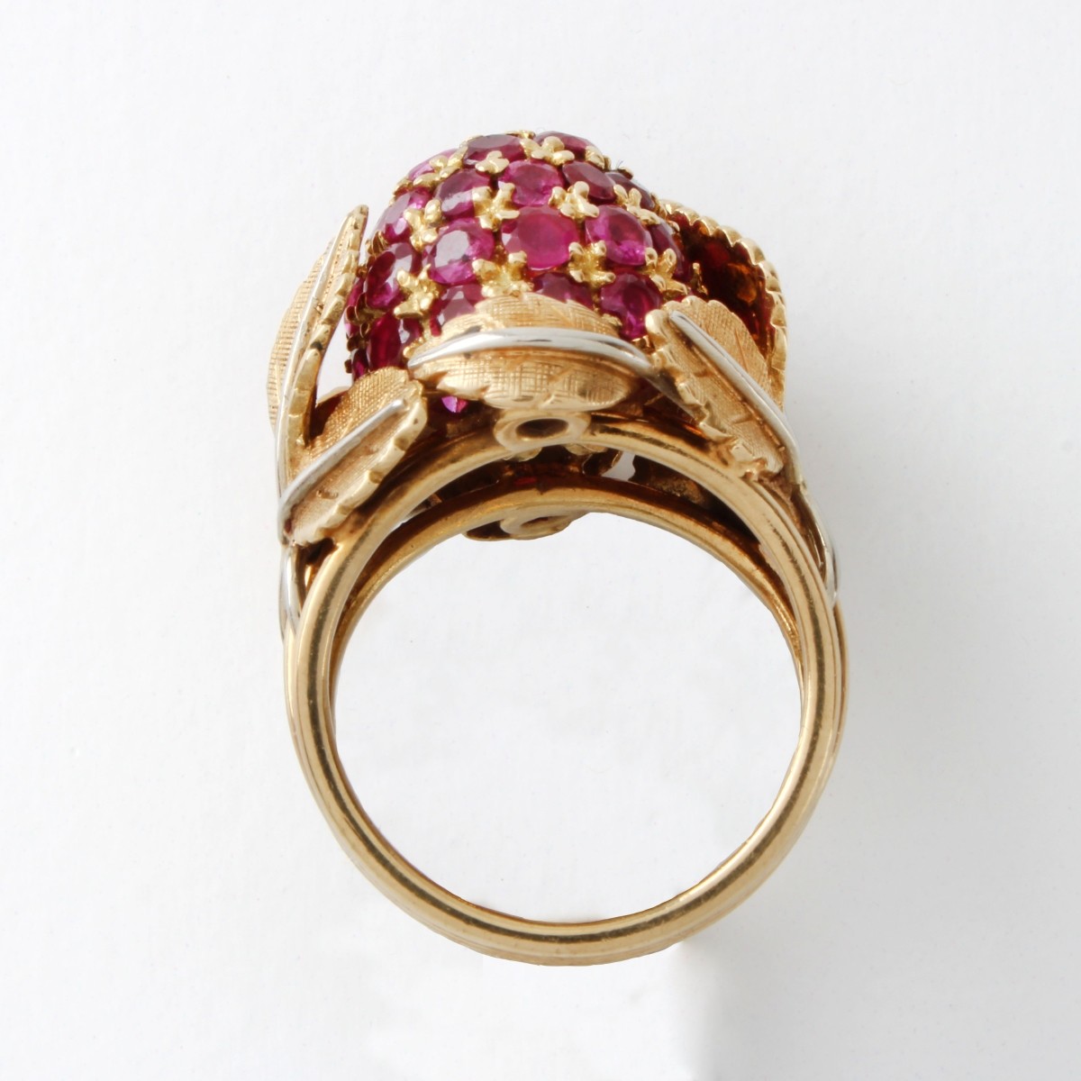Ruby and 18K Ring
