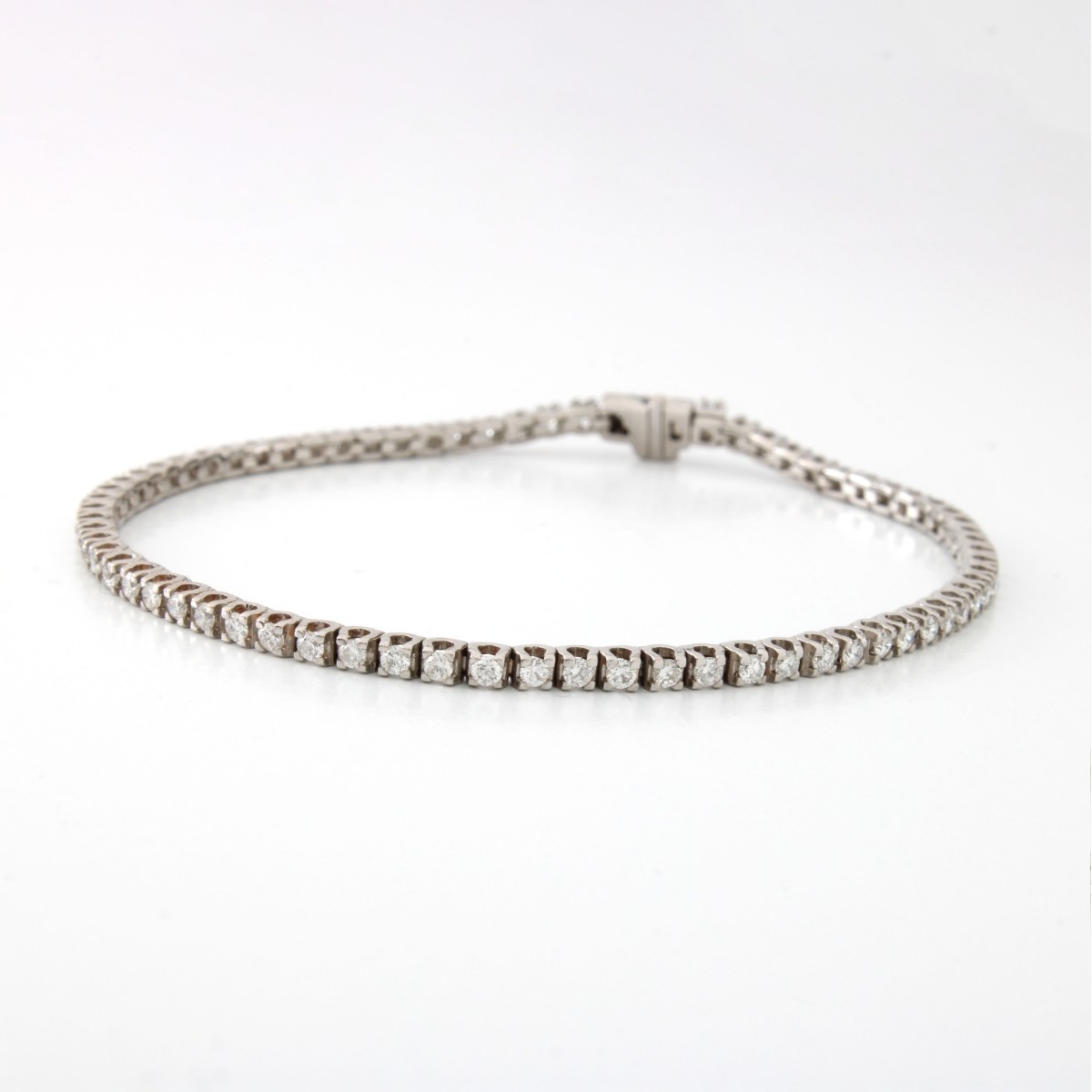 Diamond and 18K Bracelet