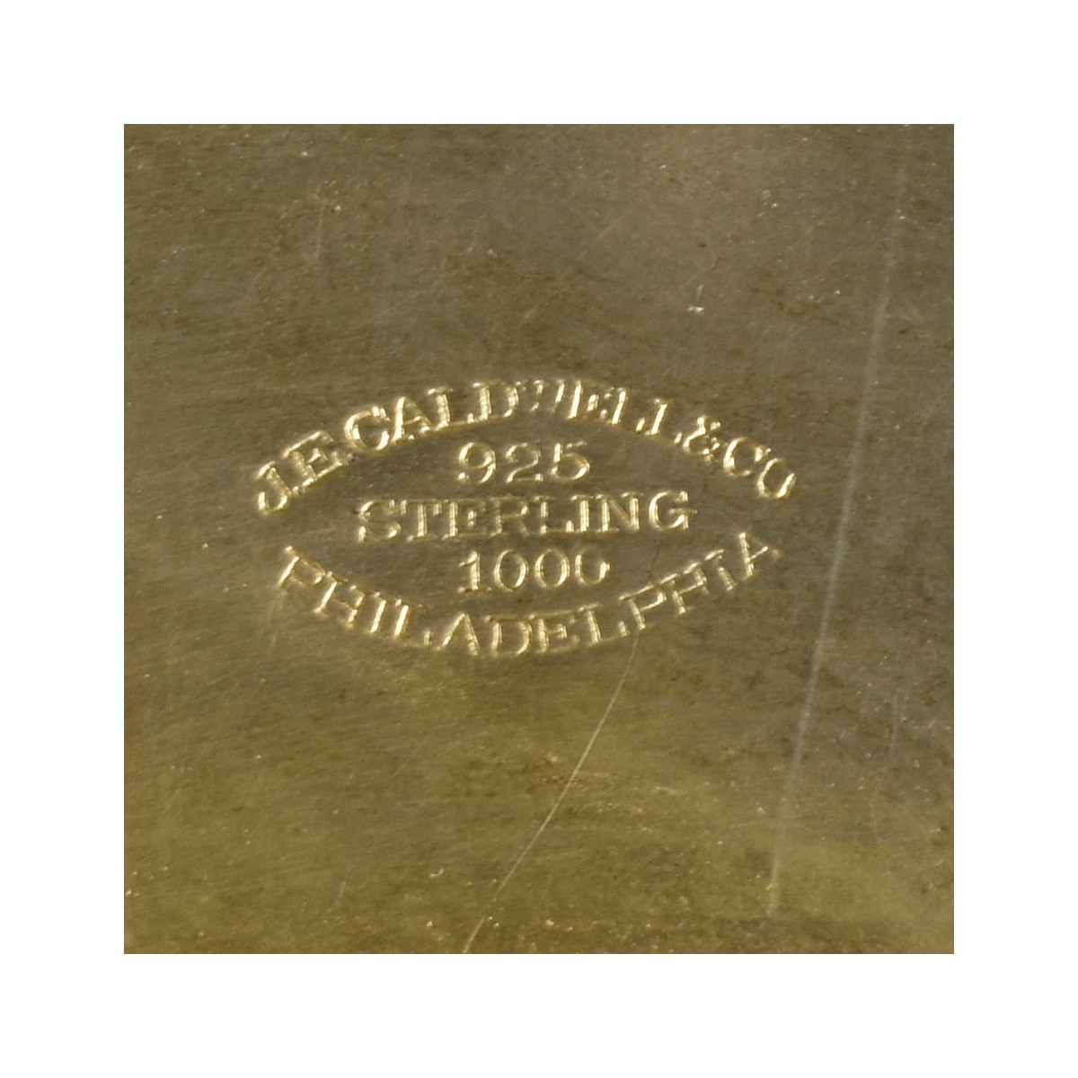 J.E. Caldwell Sterling Silver Service