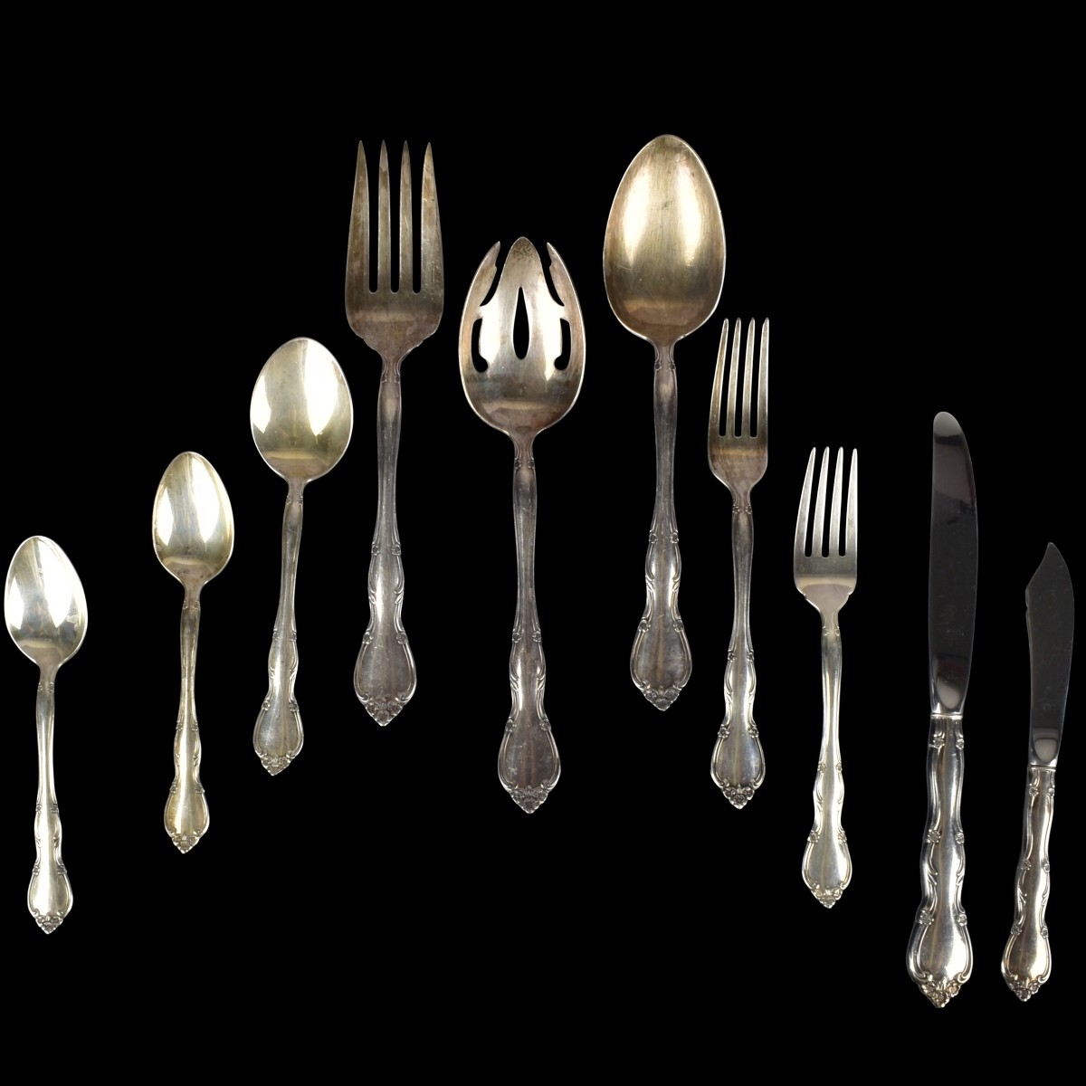 Gorham "Rose Tiara" Sterling Flatware