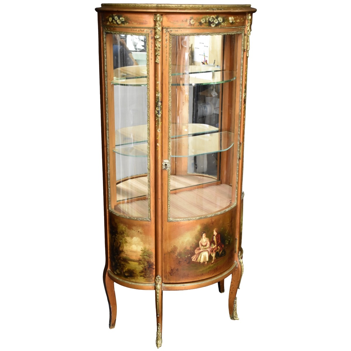 French Louis XVI Style Vitrine