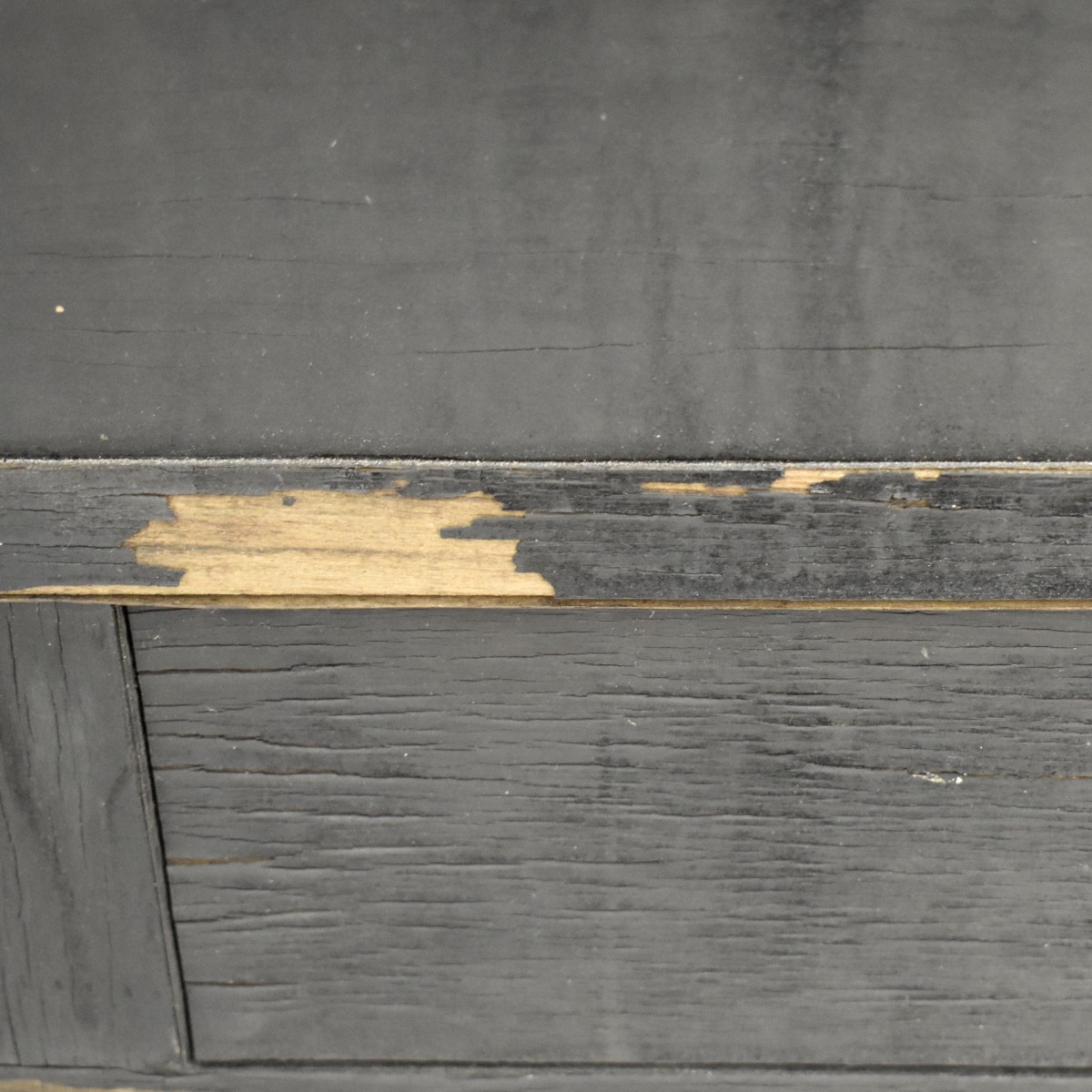 19th Century Ebonized Inlaid Cabinet