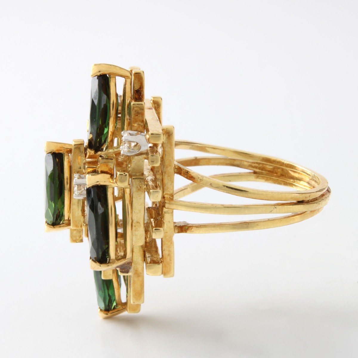 Henry Dunay Tourmaline & Diamond Ring