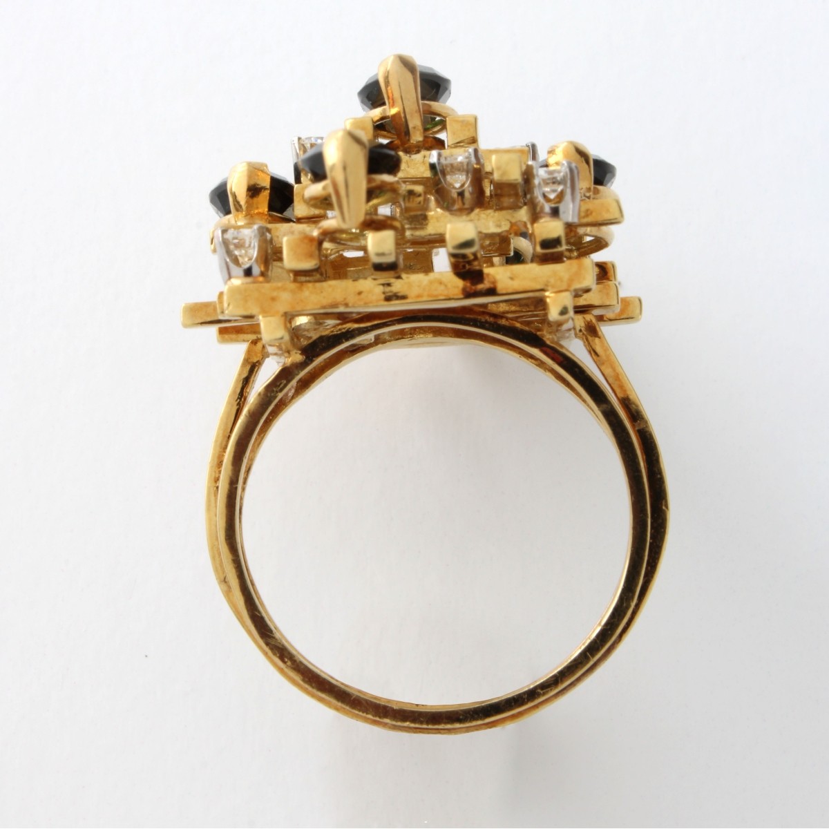 Henry Dunay Tourmaline & Diamond Ring