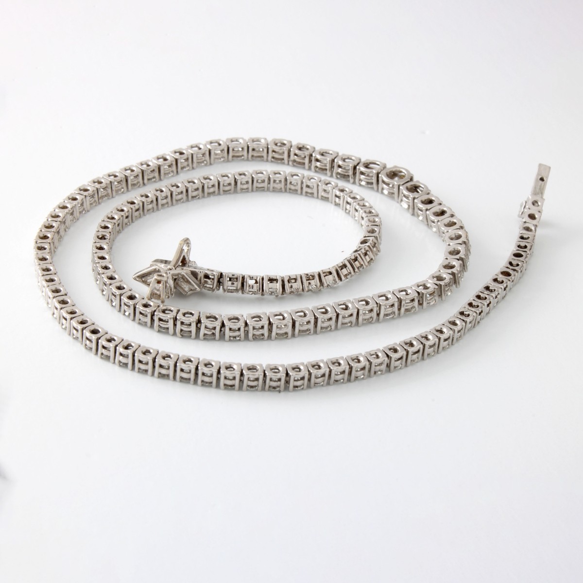 Diamond and 18K Necklace