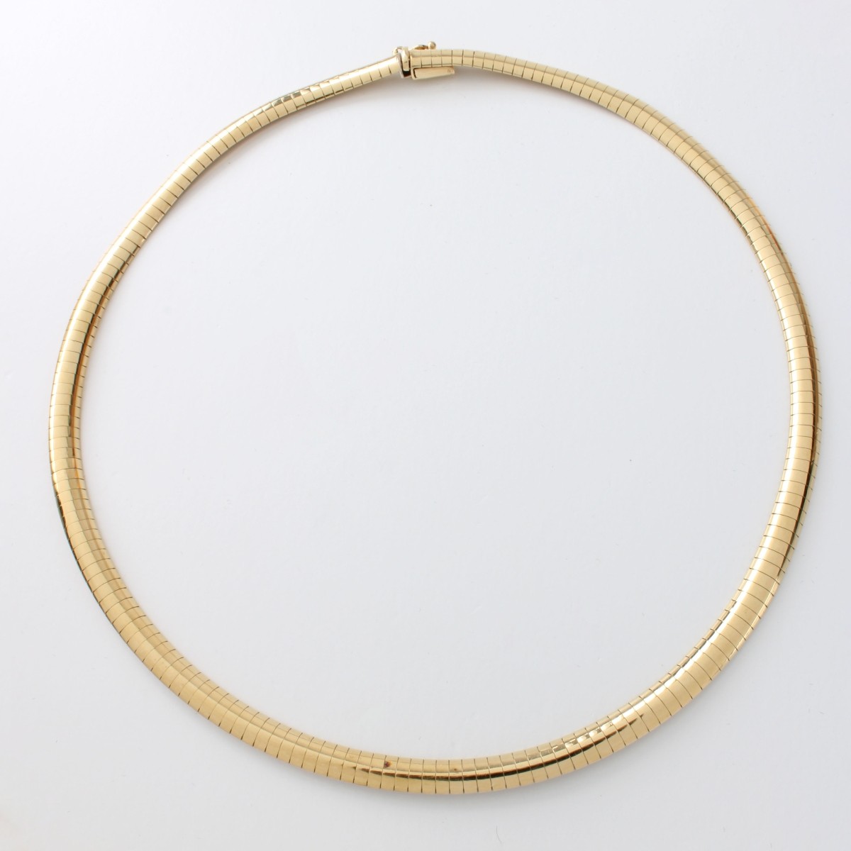 14K Omega Necklace