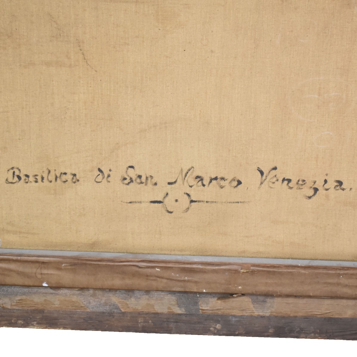 Basilico di San Marco, Venezia Oil on Canvas