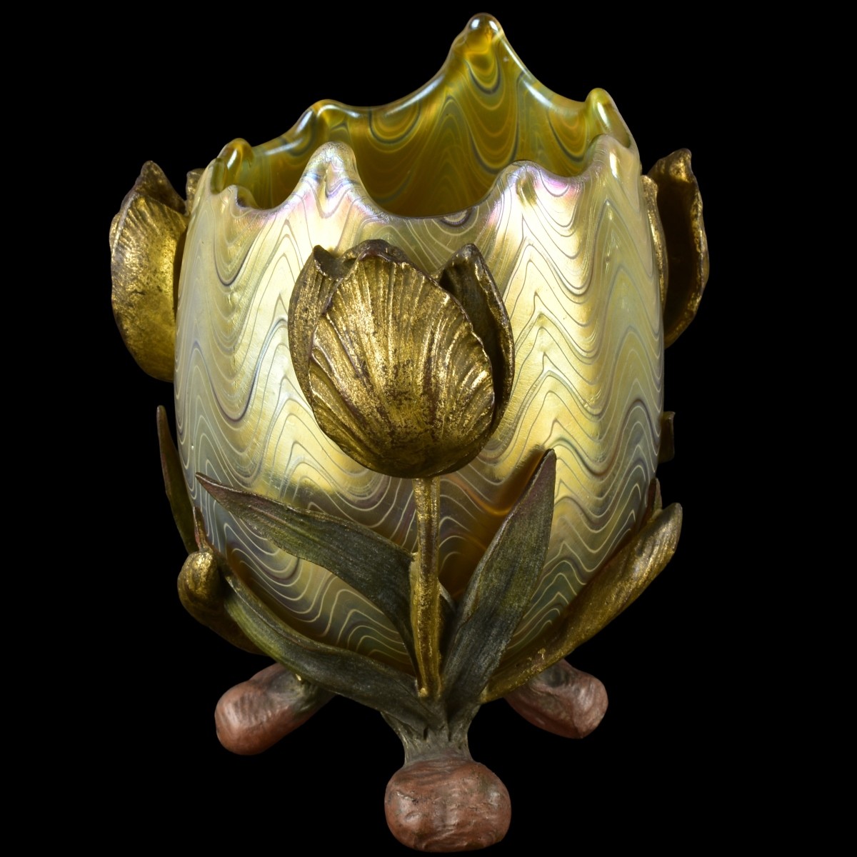 Loetz Art Nouveau Art Glass