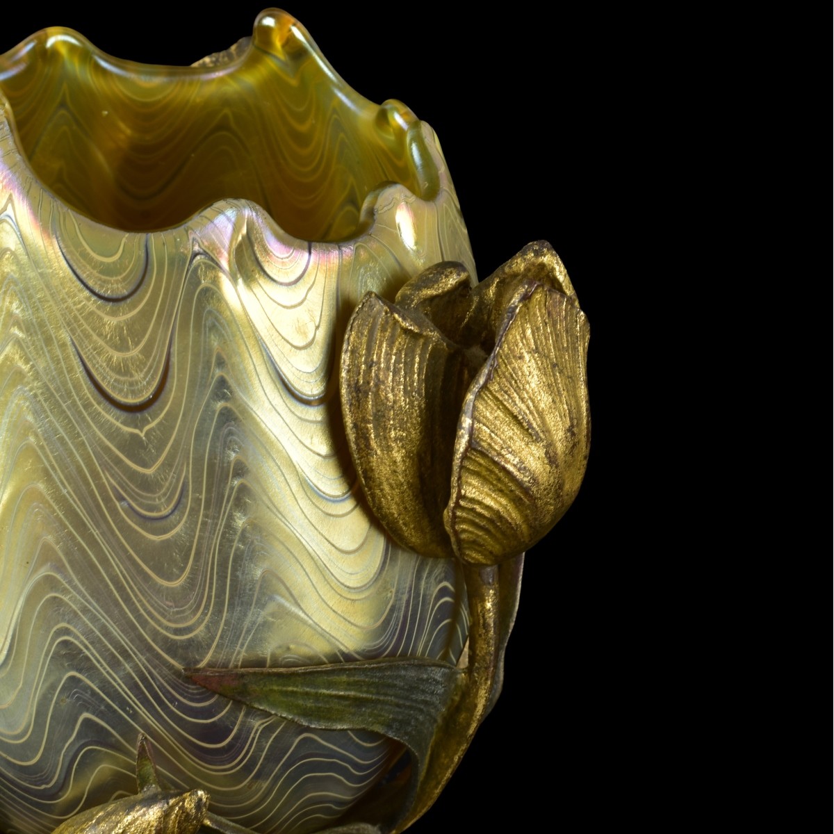 Loetz Art Nouveau Art Glass