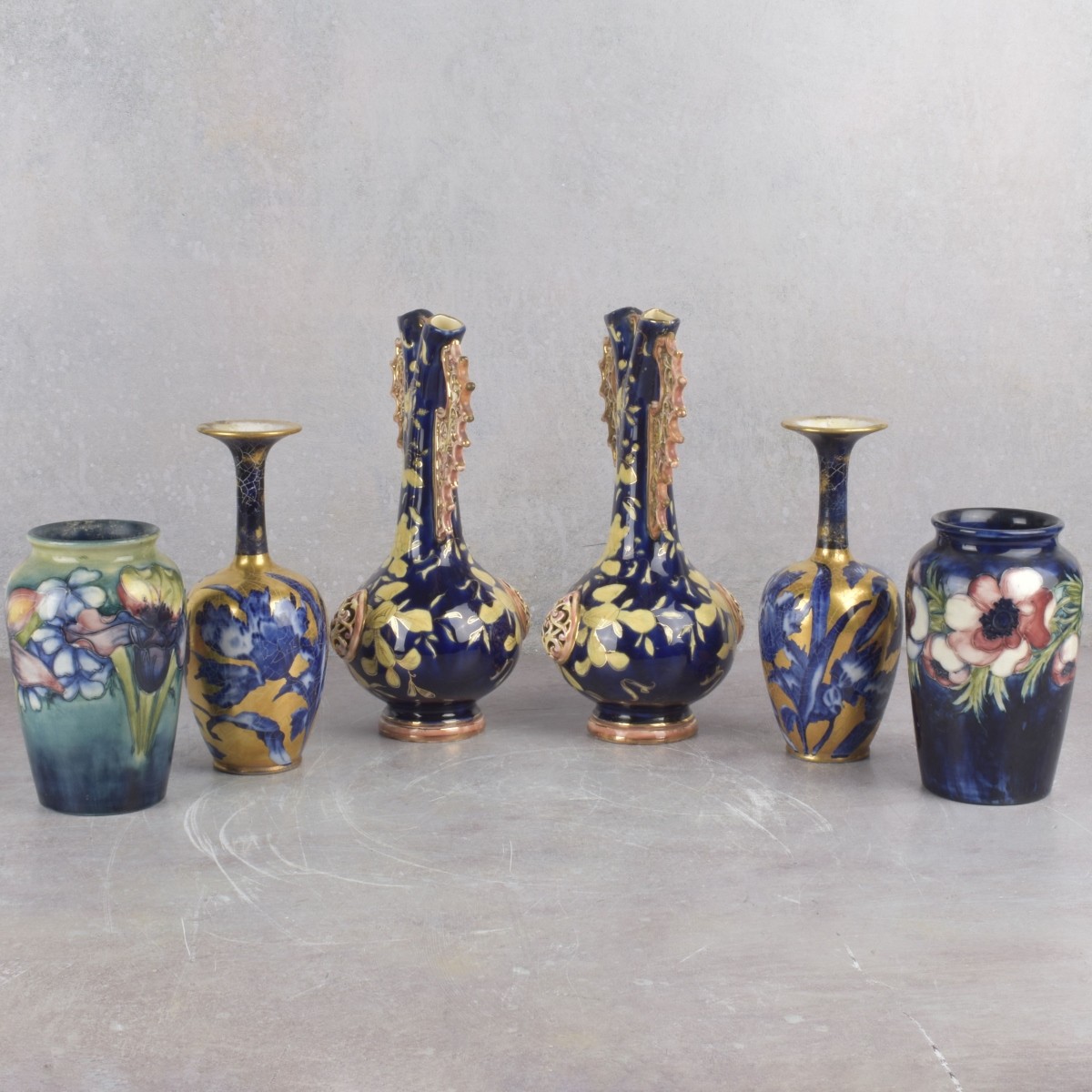English Porcelain Vases