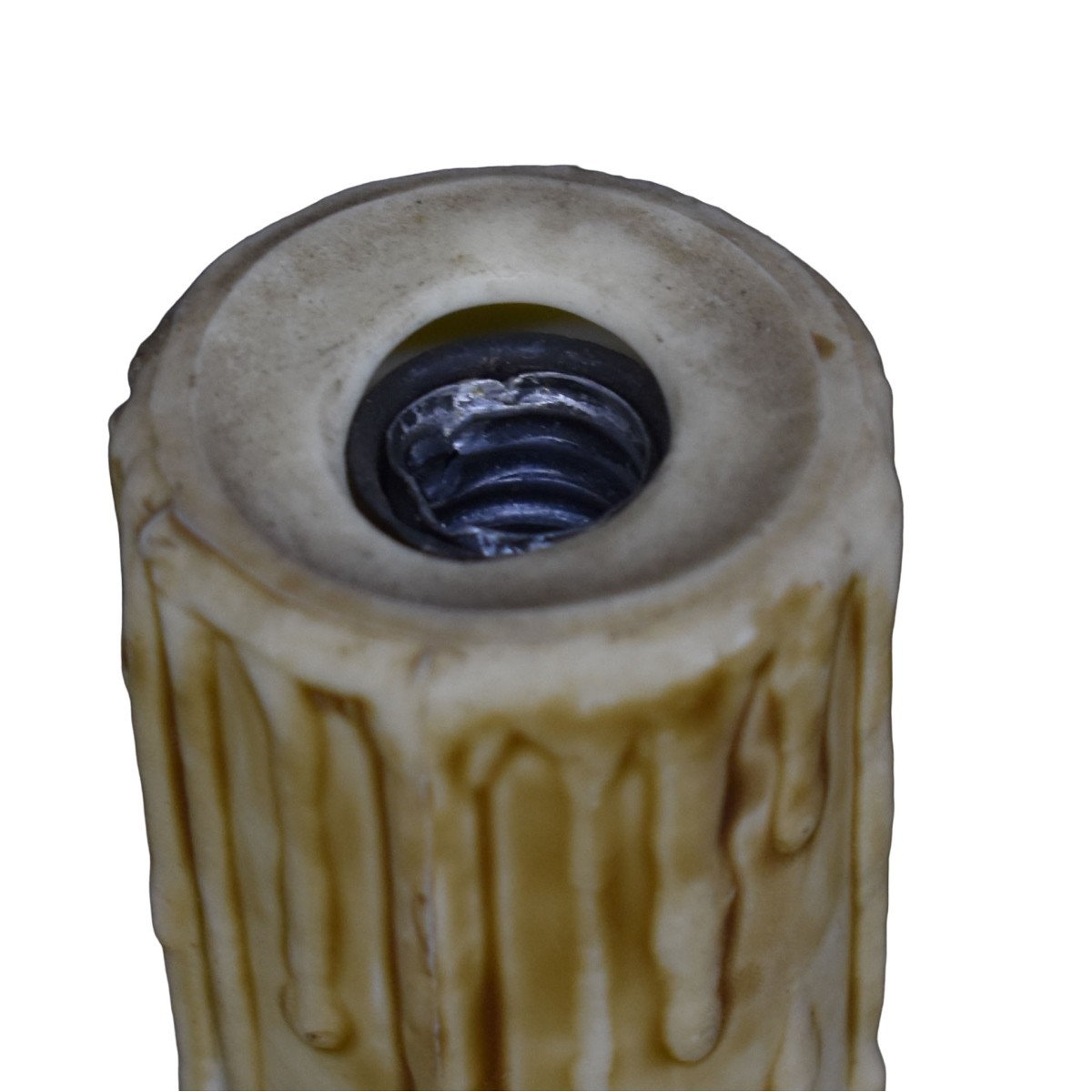 Vintage Wrought Iron Tourchier