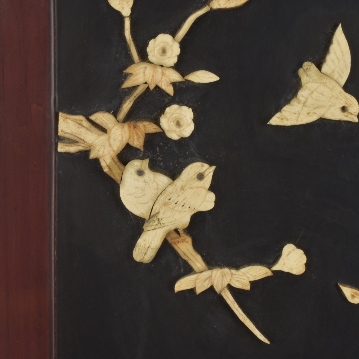 Chinese Carved Folding Screen