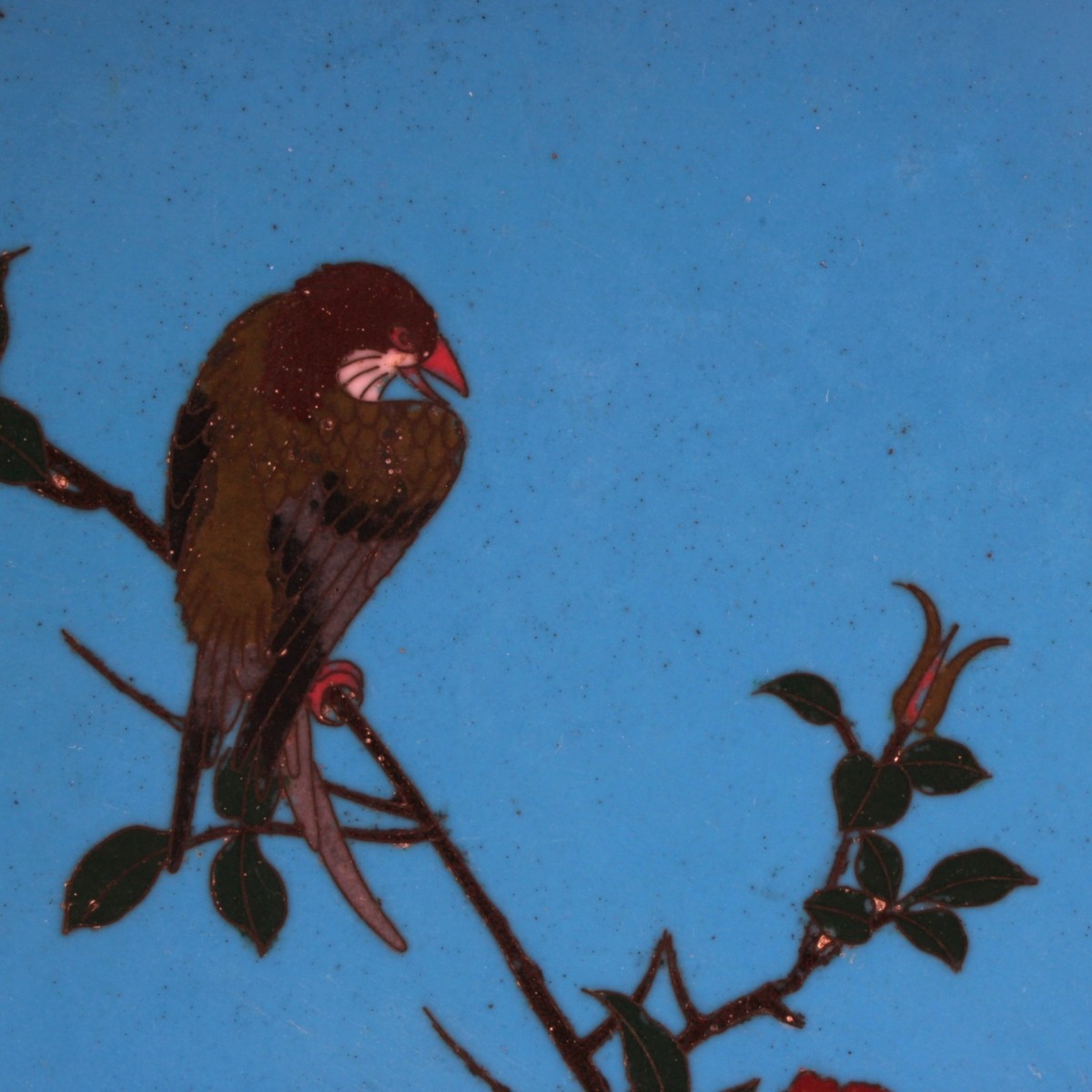 Japanese Bronze and Cloisonne Plates