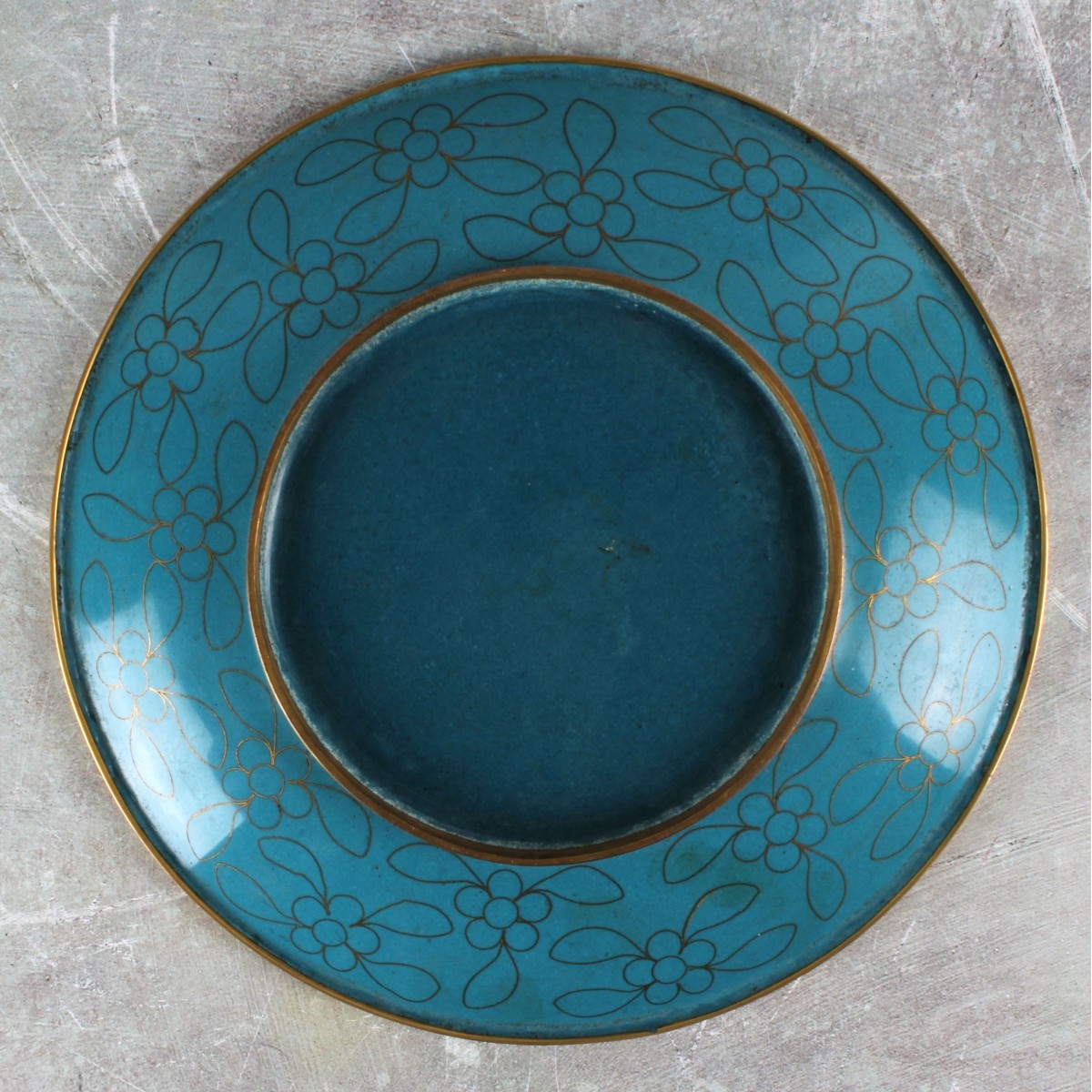Japanese Bronze and Cloisonne Plates