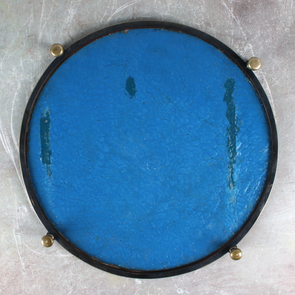 Japanese Bronze and Cloisonne Plateau