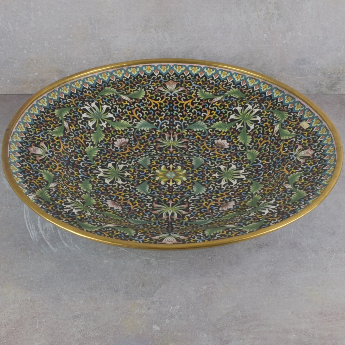 Large Cloisonne Platter
