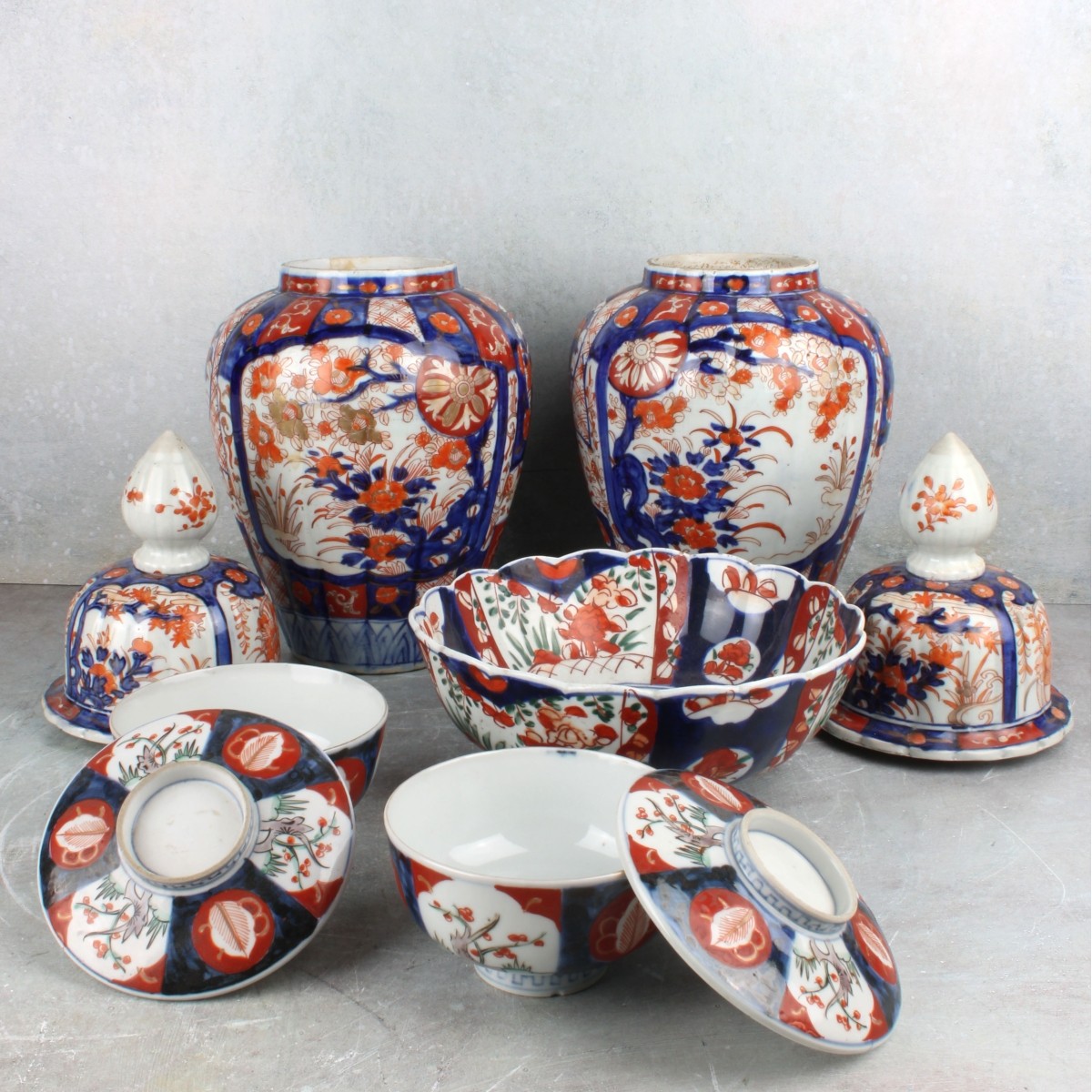 Vintage Imari Porcelain Pieces