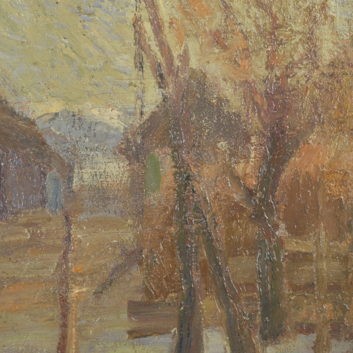 French O/C, "Village Winter"