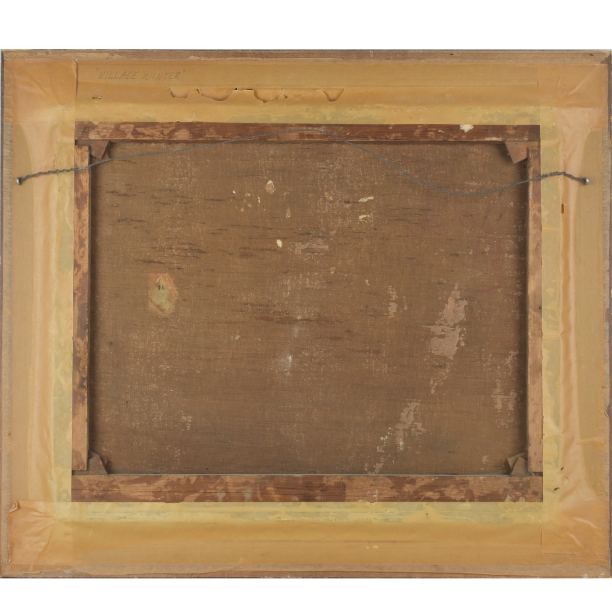 French O/C, "Village Winter"