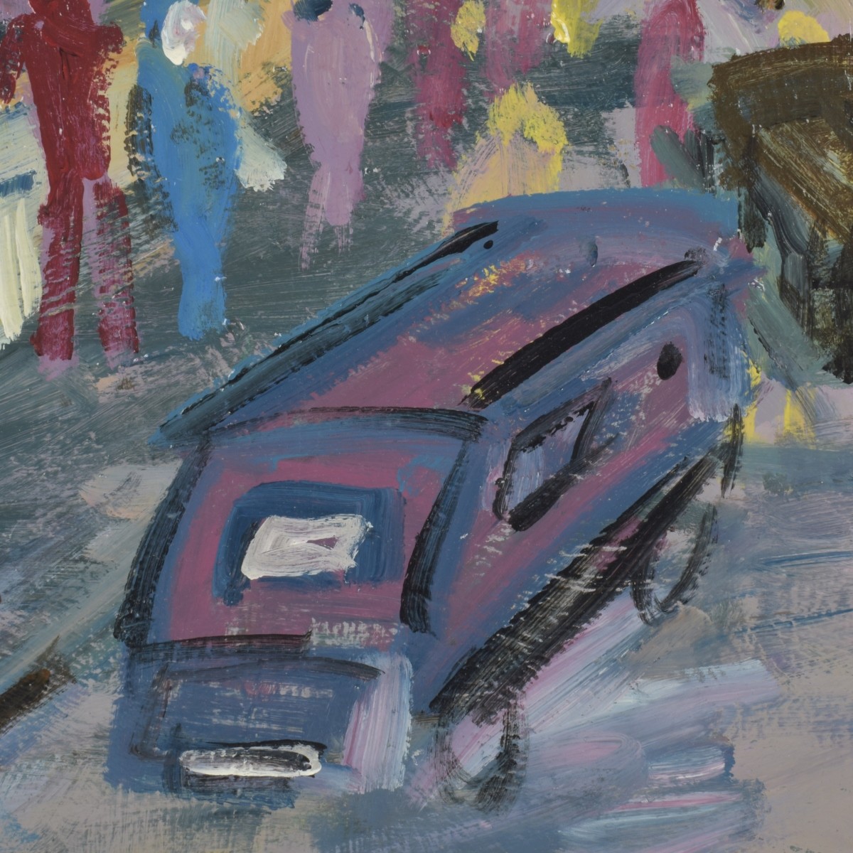 French Paris Street Scene