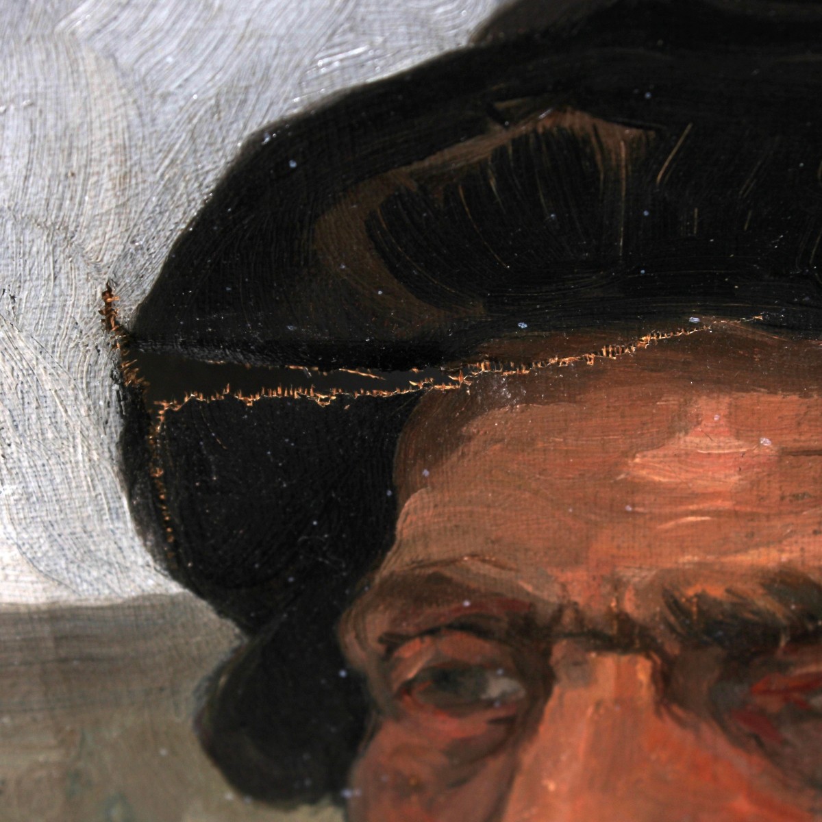 19/20th Cent. O/C Portrait of a Fisherman