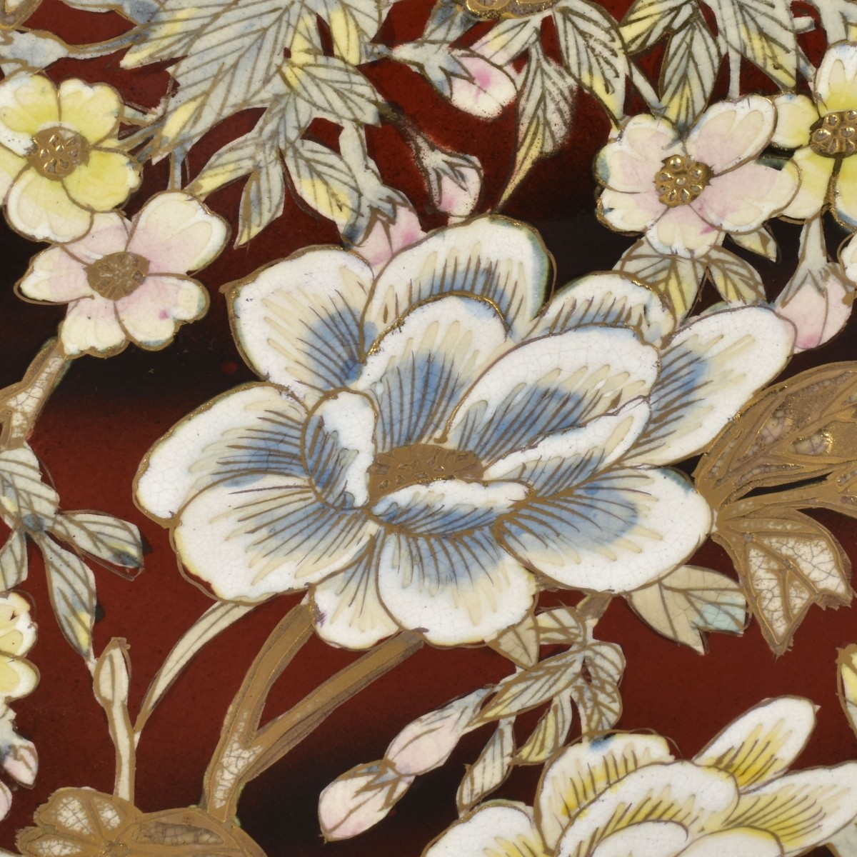 Antique Japanese Kutani Vase