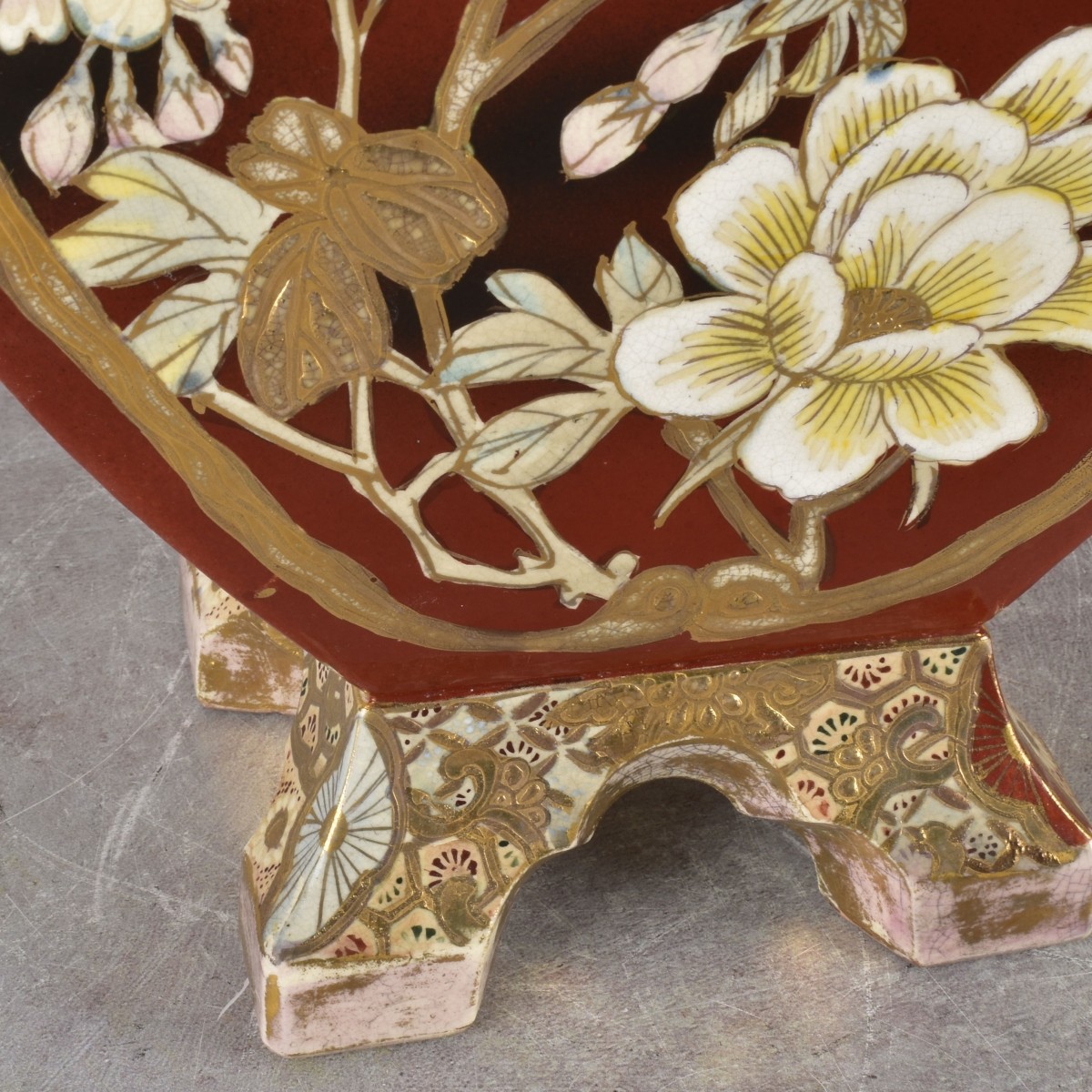 Antique Japanese Kutani Vase