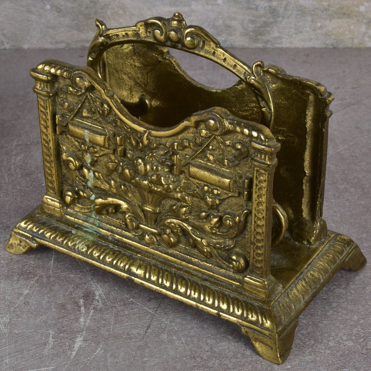 Art Nouveau Gilt Brass Pieces