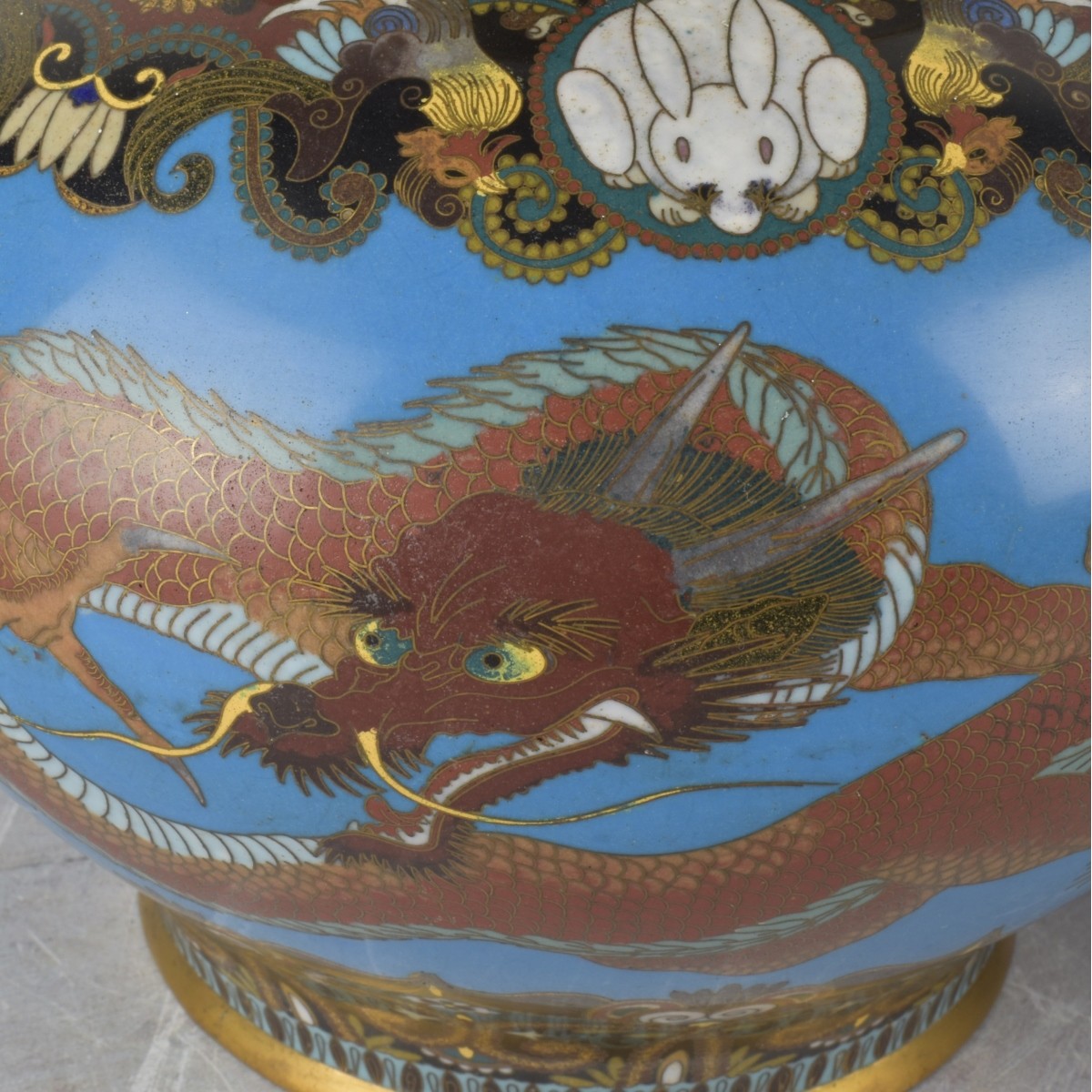 Japanese Cloisoinne Ginger Jars